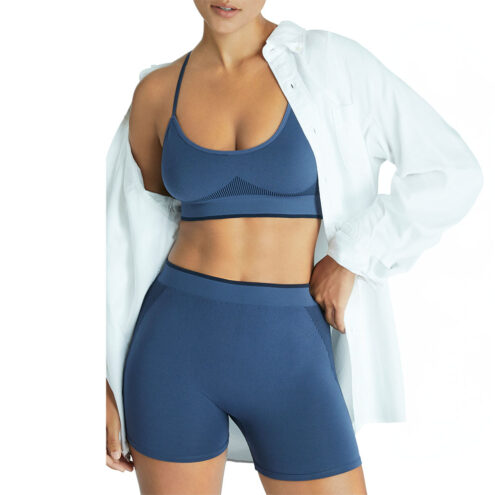 både byxor och Adidas Bralette sport-bh (dam)