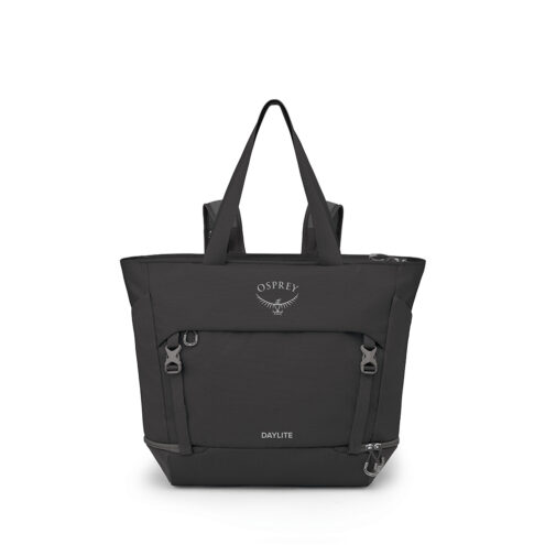 en svart Osprey Daylite Large Tote väska (unisex)