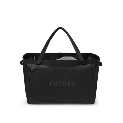 framsida av Osprey Transporter Gear Tote 60L väska (unisex)