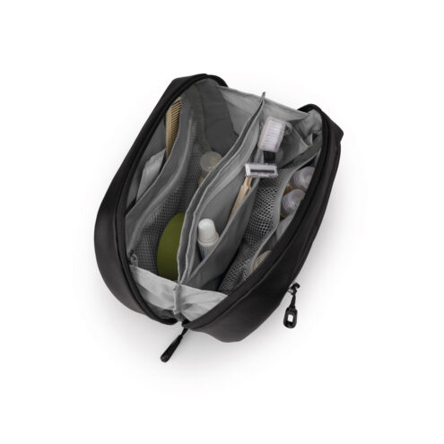 en öppen Osprey Transporter Large Toiletry Kit nessesär (unisex)