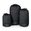 Tre stycken Osprey Daylite Mesh Stuff Sack Set packpåsar (unisex)