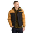 en öppen Timberland Durable Water Repellent Puffer Jacket vinterjacka (herr) på en modell