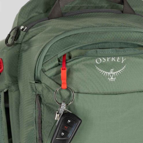 knipsa till värdesaker på Osprey Poco Premium 36L bärstol (unisex)