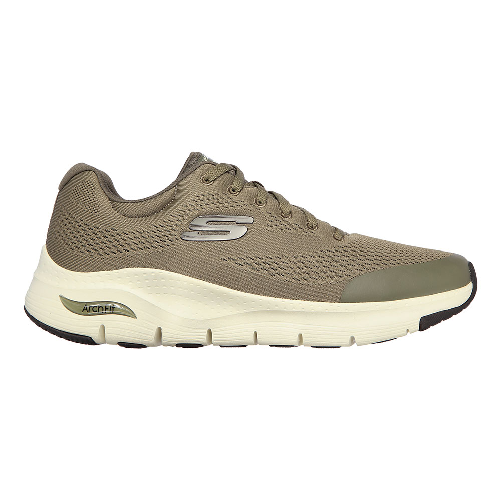 Skechers Men's Arch Fit vardagsskor (herr) - Olive, 48,5