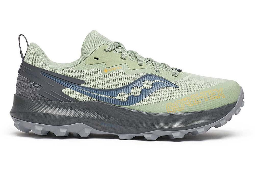 utsida profil av Saucony Peregrine 14 GTX traillöparskor (dam)