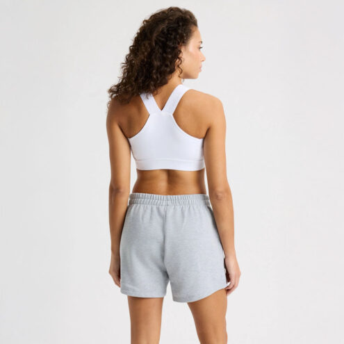 baksida av gråa Röhnisch Soft Sweatshorts shorts (dam)