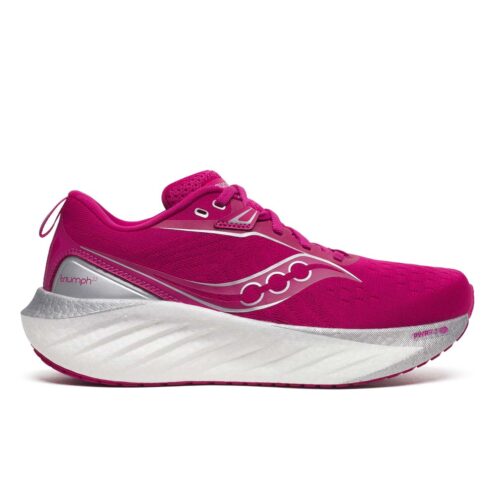 Saucony Triumph 22 löparskor (dam) i färgen magenta